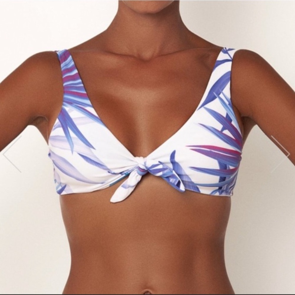 Vües Purple Palomino Bikini Top